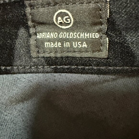 AG Adriano Goldschmied Legging Super Skinny Corduroy Pants Blue 24R Maximalist - Picture 10 of 16